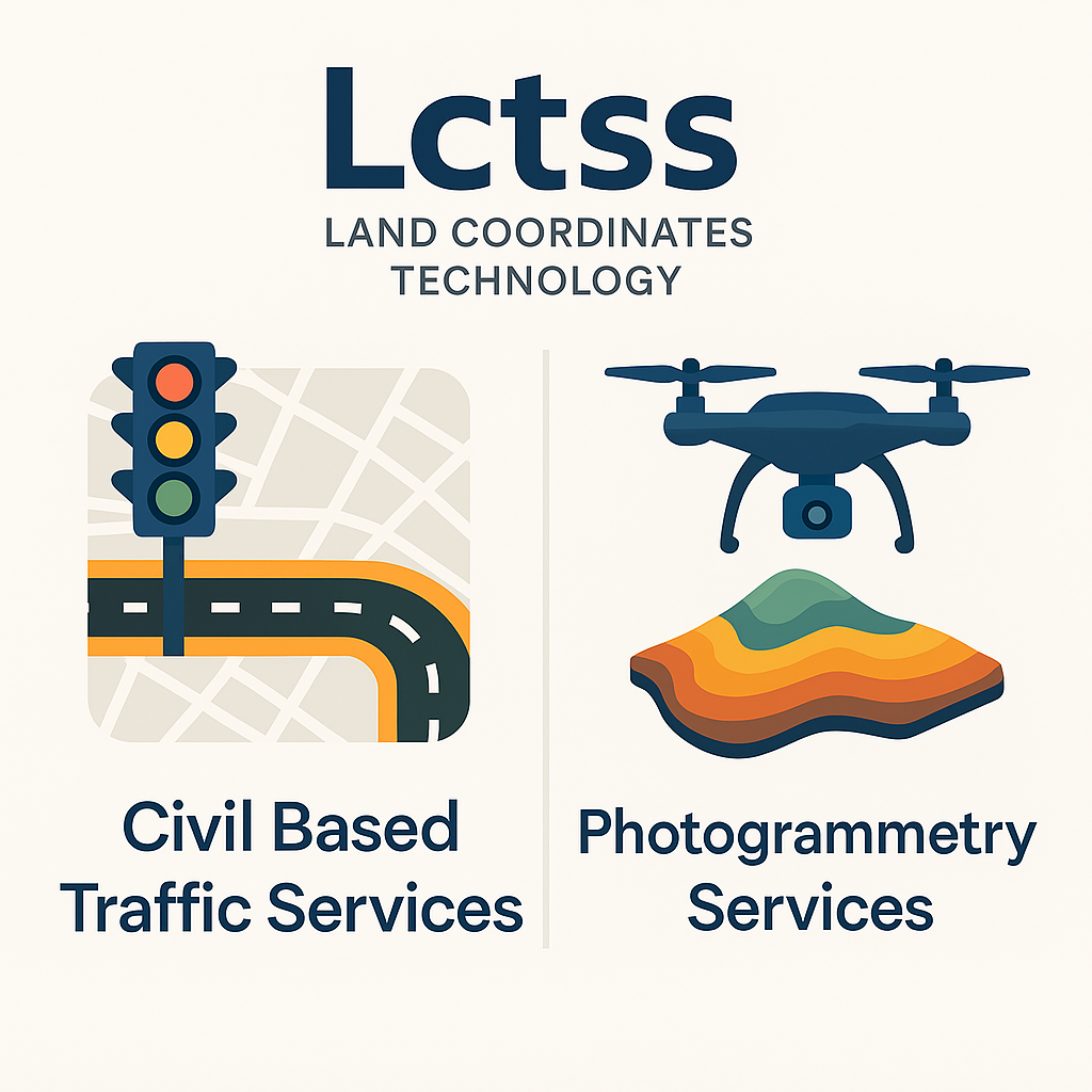 Enhance Urban Planning with Civil Based Traffic Services and Photogrammetry Services by LCTSS (Land Coordinates Technology)