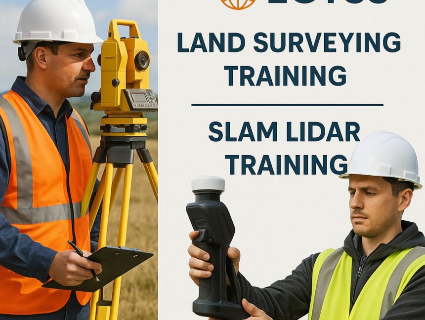 Land Surveying Training and SLAM LiDAR Training at Lctss (Land Coordinates Technology)