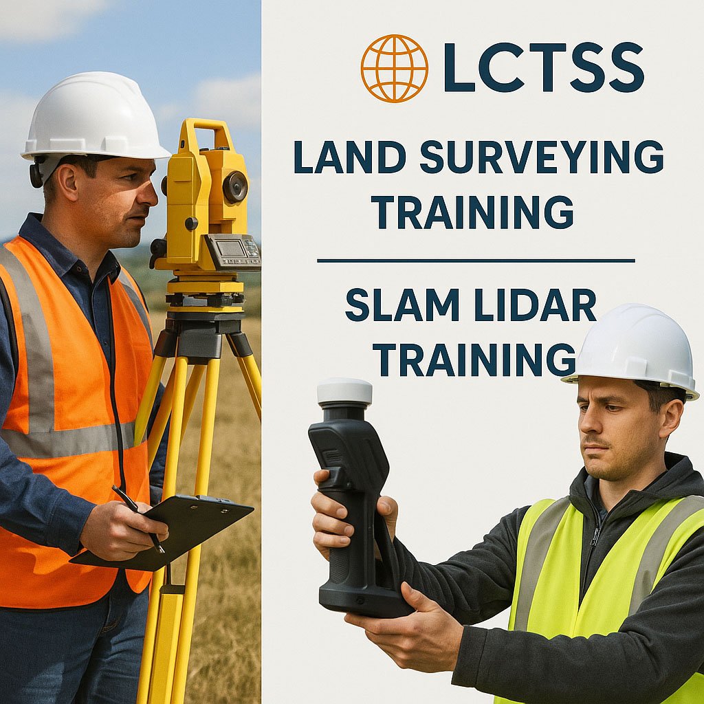 Land Surveying Training and SLAM LiDAR Training at Lctss (Land Coordinates Technology)