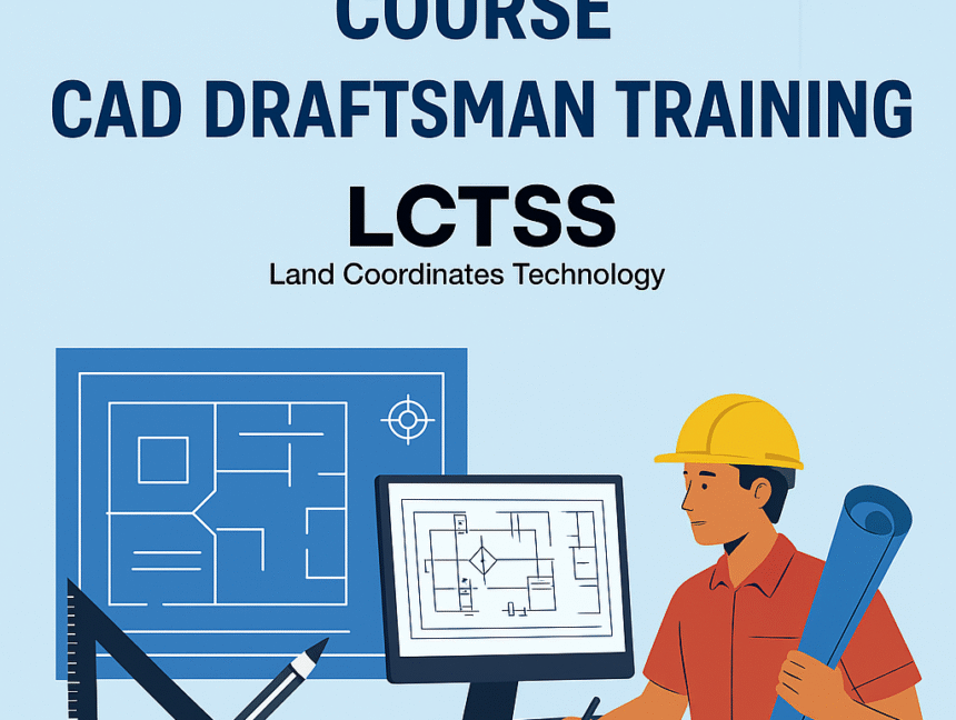 Elevate Your Career with Civil Draughts Man Course and CAD Draftsman Training at Land Coordinates Technology (LCTSS)