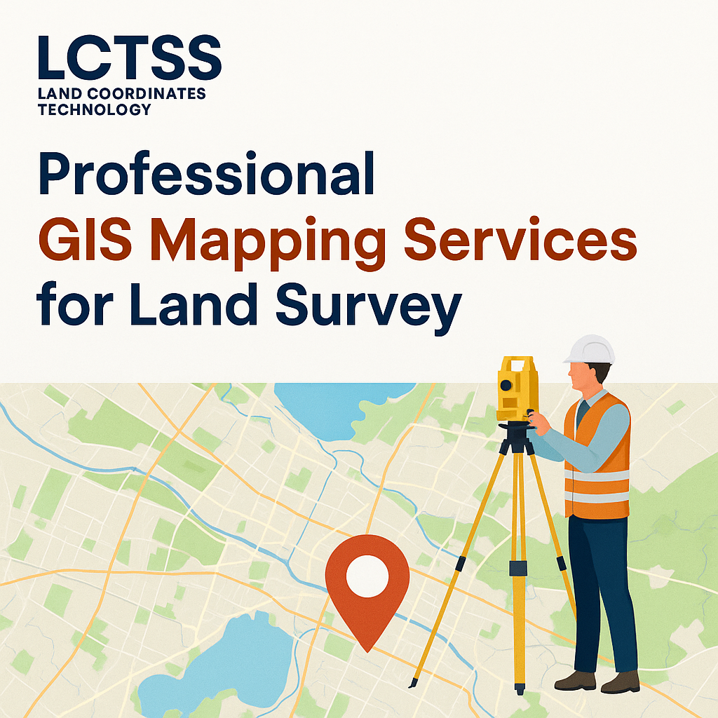 Professional GIS Mapping Services for Land Survey – Lctss (Land Coordinates Technology)