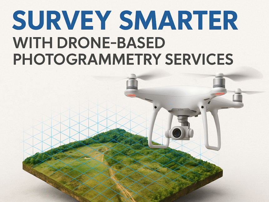 Survey Smarter with Drone-Based Photogrammetry Services