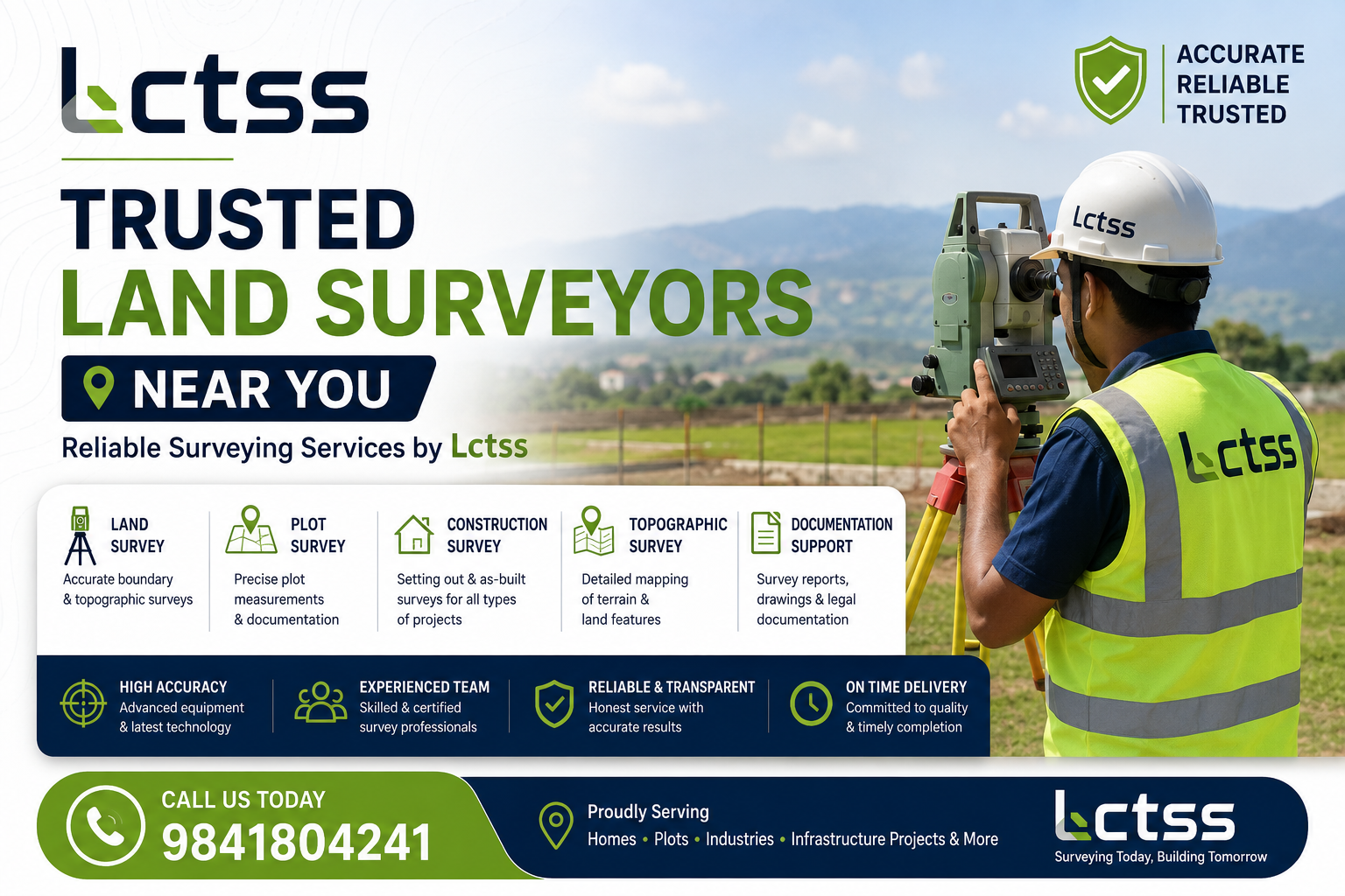 Trusted Land Surveyors Near You – Reliable Surveying Services by Lctss