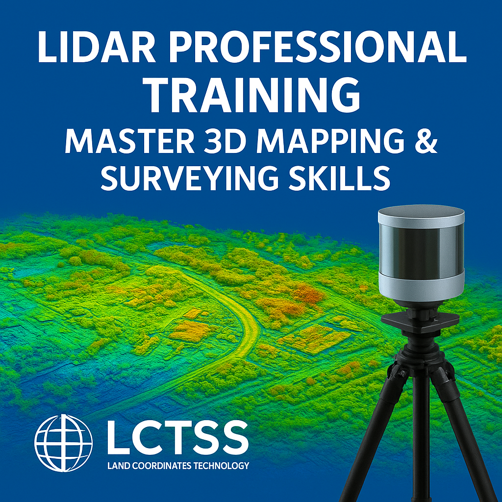 LiDAR Professional Training – Master 3D Mapping & Surveying Skills