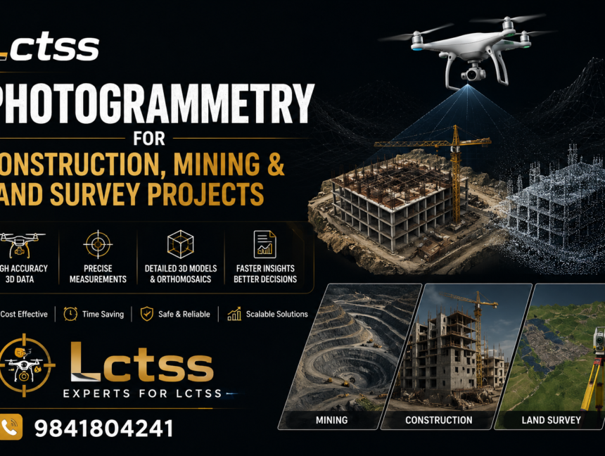 Photogrammetry for Construction, Mining & Land Survey Projects – Lctss Experts
