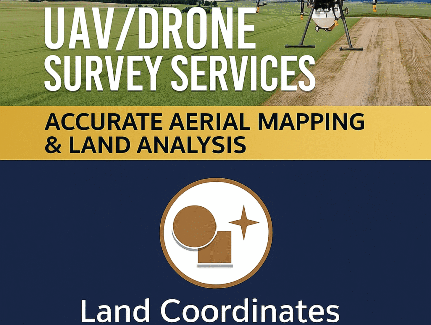 UAV/Drone Survey Services – Accurate Aerial Mapping & Land Analysis