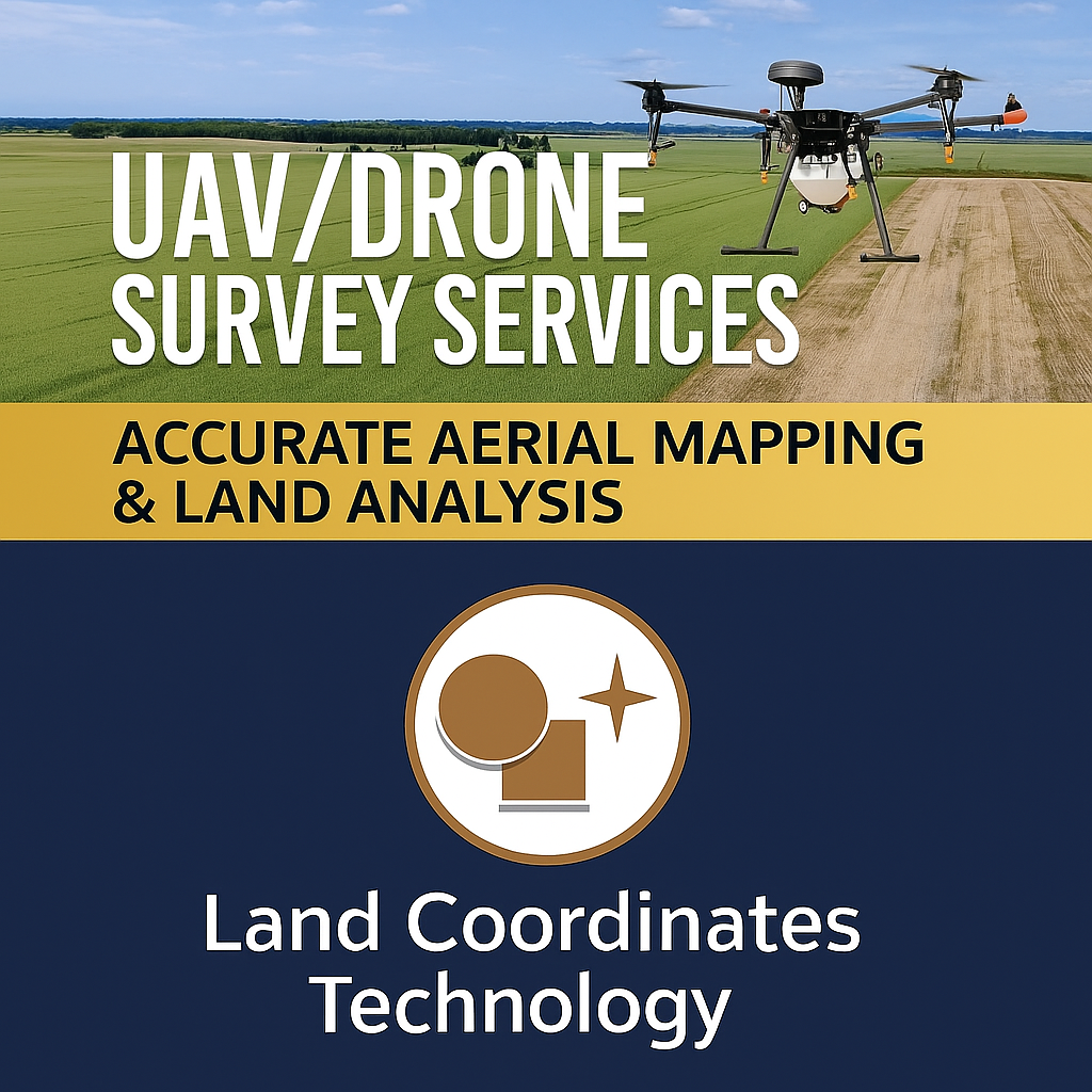 UAV/Drone Survey Services – Accurate Aerial Mapping & Land Analysis