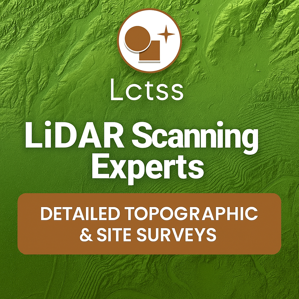 LiDAR Scanning Experts – Detailed Topographic & Site Surveys