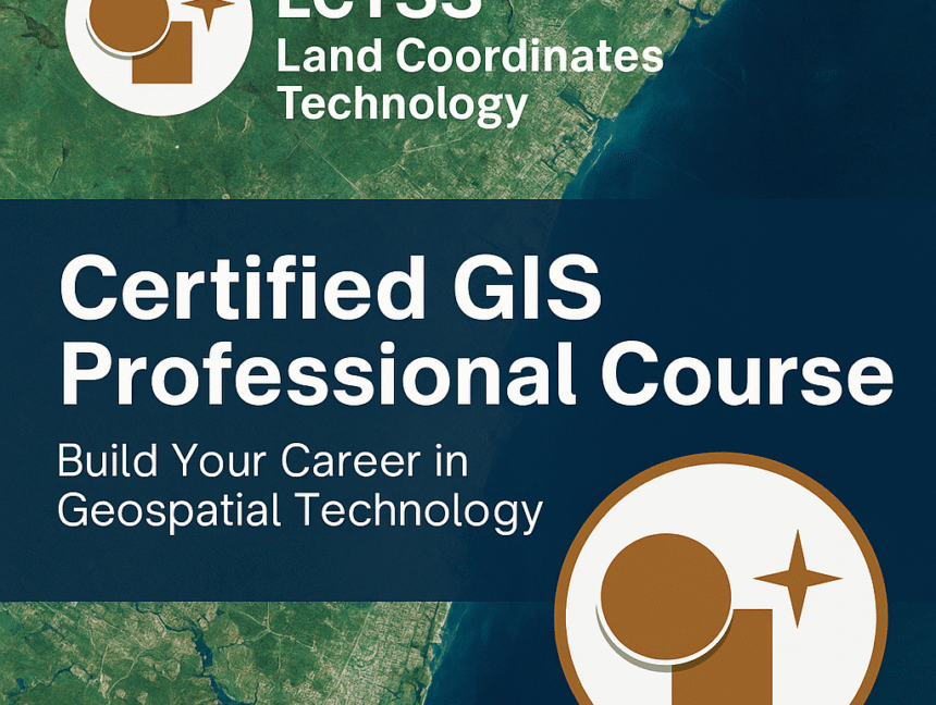 Certified GIS Professional Course – Build Your Career in Geospatial Technology