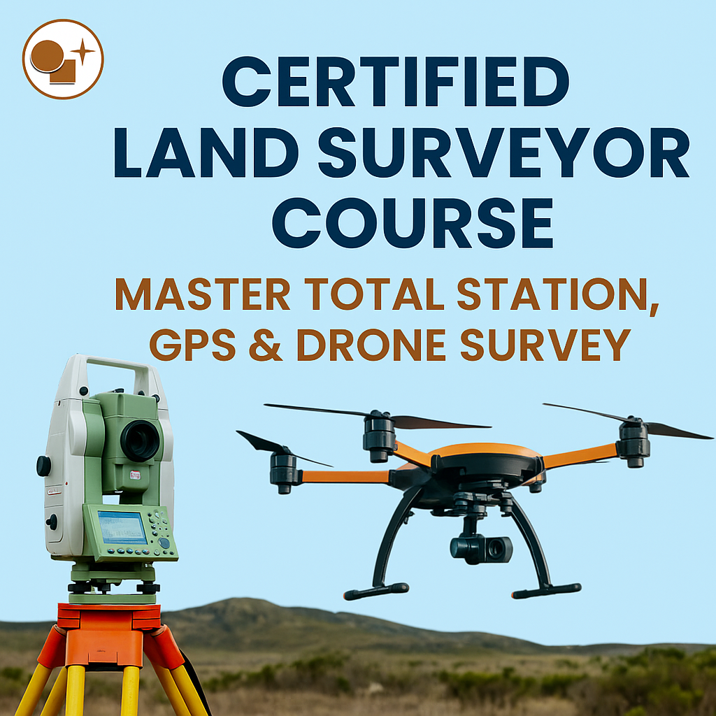 Certified Land Surveyor Course – Master Total Station, GPS & Drone Survey