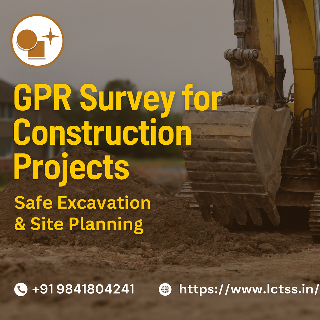 GPR Survey for Construction Projects – Safe Excavation & Site Planning