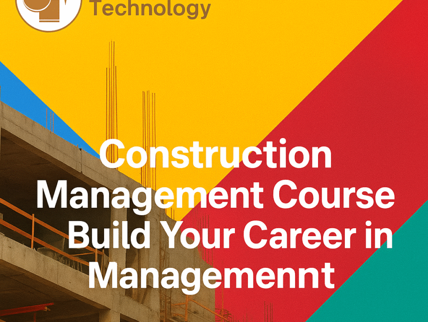 Construction Management Course – Build Your Career in Project & Site Management