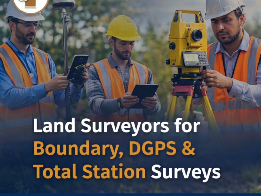 Land Surveyors for Boundary, DGPS & Total Station Surveys – LCTSS (Land Coordinates Technology)