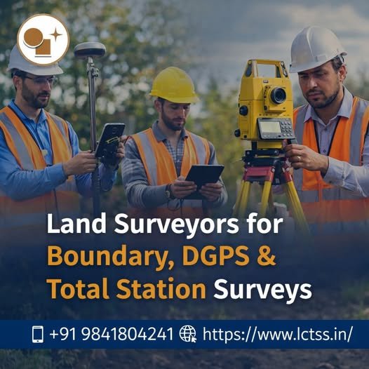 Land Surveyors for Boundary, DGPS & Total Station Surveys – LCTSS (Land Coordinates Technology)
