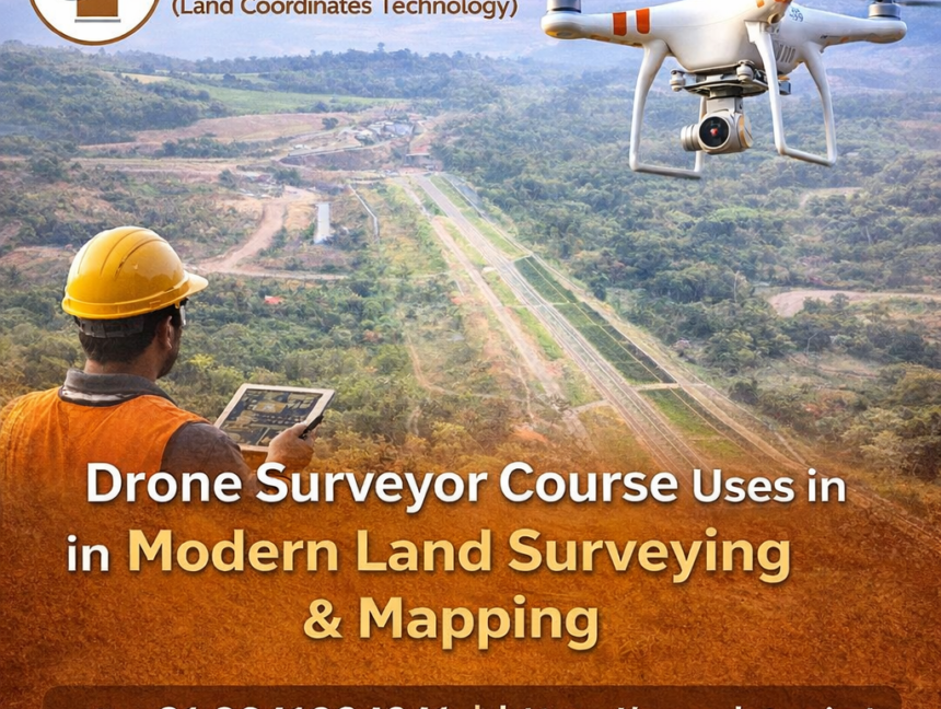 Drone Surveyor Course Uses in Modern Land Surveying & Mapping