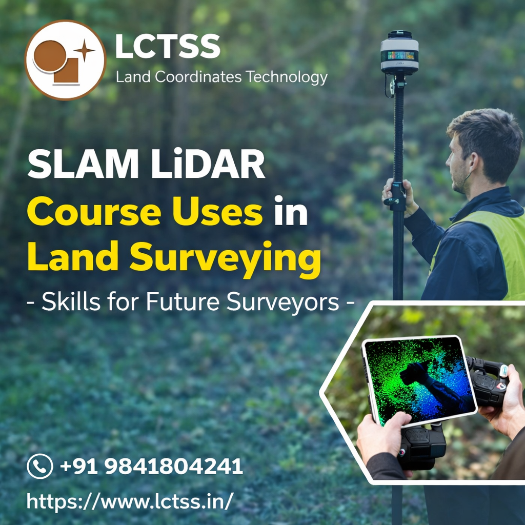 SLAM LiDAR Course Uses in Land Surveying – Skills for Future Surveyors