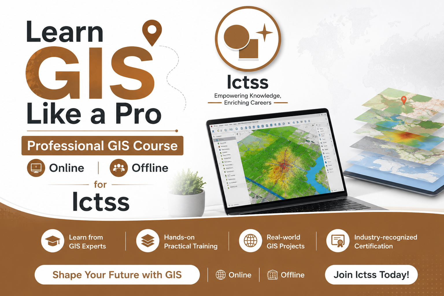Learn GIS Like a Pro – Professional GIS Course Online & Offline