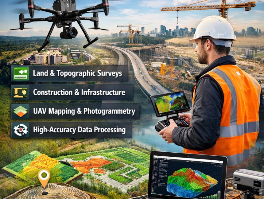 Drone Surveyor Course Uses in Modern Land Surveying & Mapping