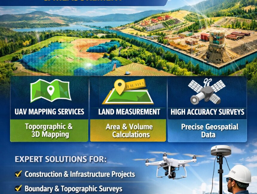 UAV Survey Services for Accurate Land Mapping & Measurement