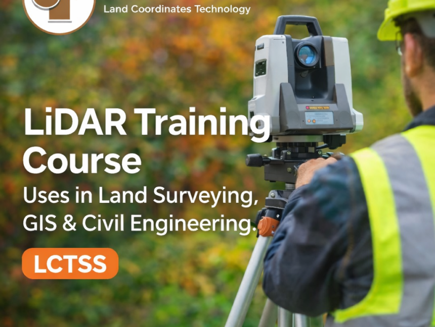 LiDAR Training Course Uses in Land Surveying, GIS & Civil Engineering