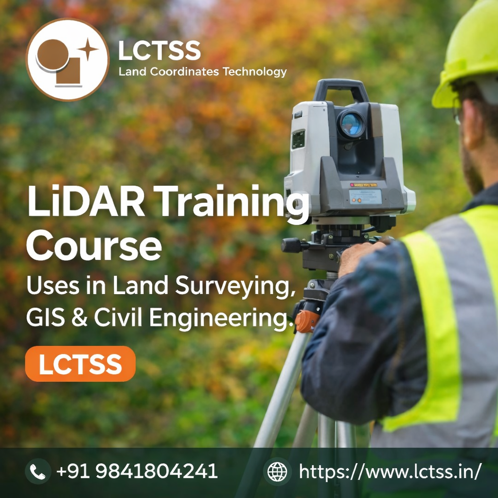 LiDAR Training Course Uses in Land Surveying, GIS & Civil Engineering
