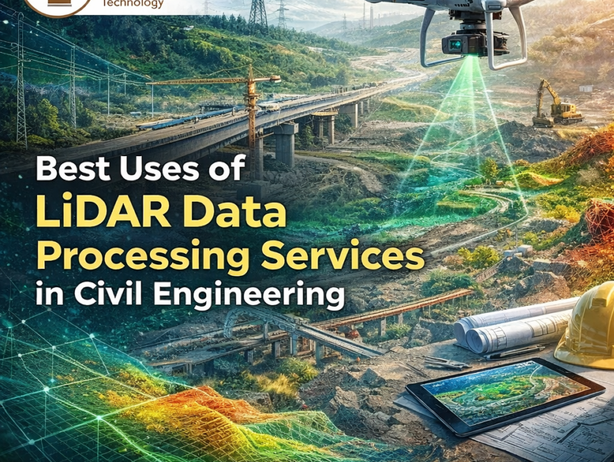 Best Uses of LiDAR Data Processing Services in Civil Engineering