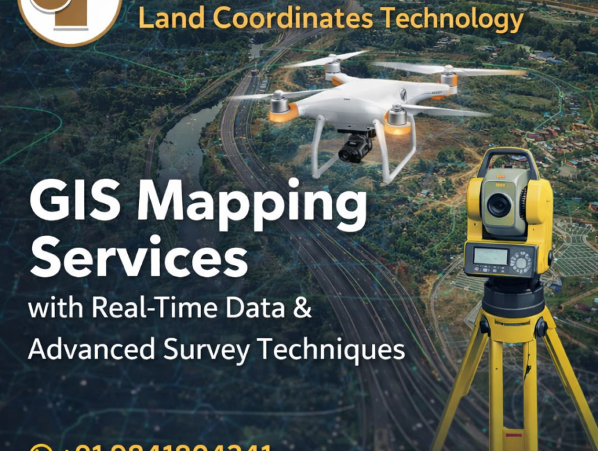 GIS Mapping Services with Real-Time Data & Advanced Survey Techniques