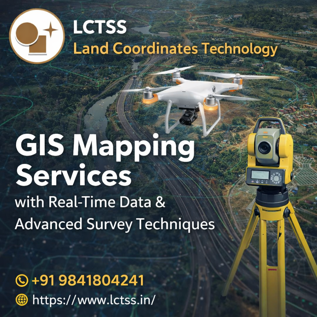 GIS Mapping Services with Real-Time Data & Advanced Survey Techniques