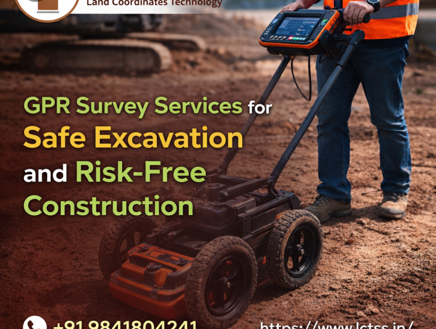 GPR Survey Services for Safe Excavation and Risk-Free Construction