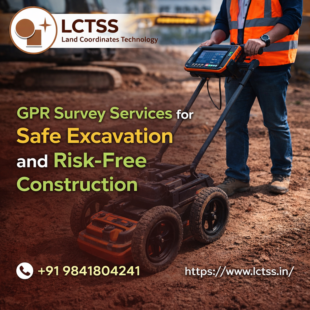 GPR Survey Services for Safe Excavation and Risk-Free Construction