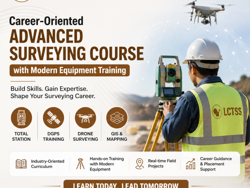 Career-Oriented Advanced Surveying Course with Modern Equipment Training