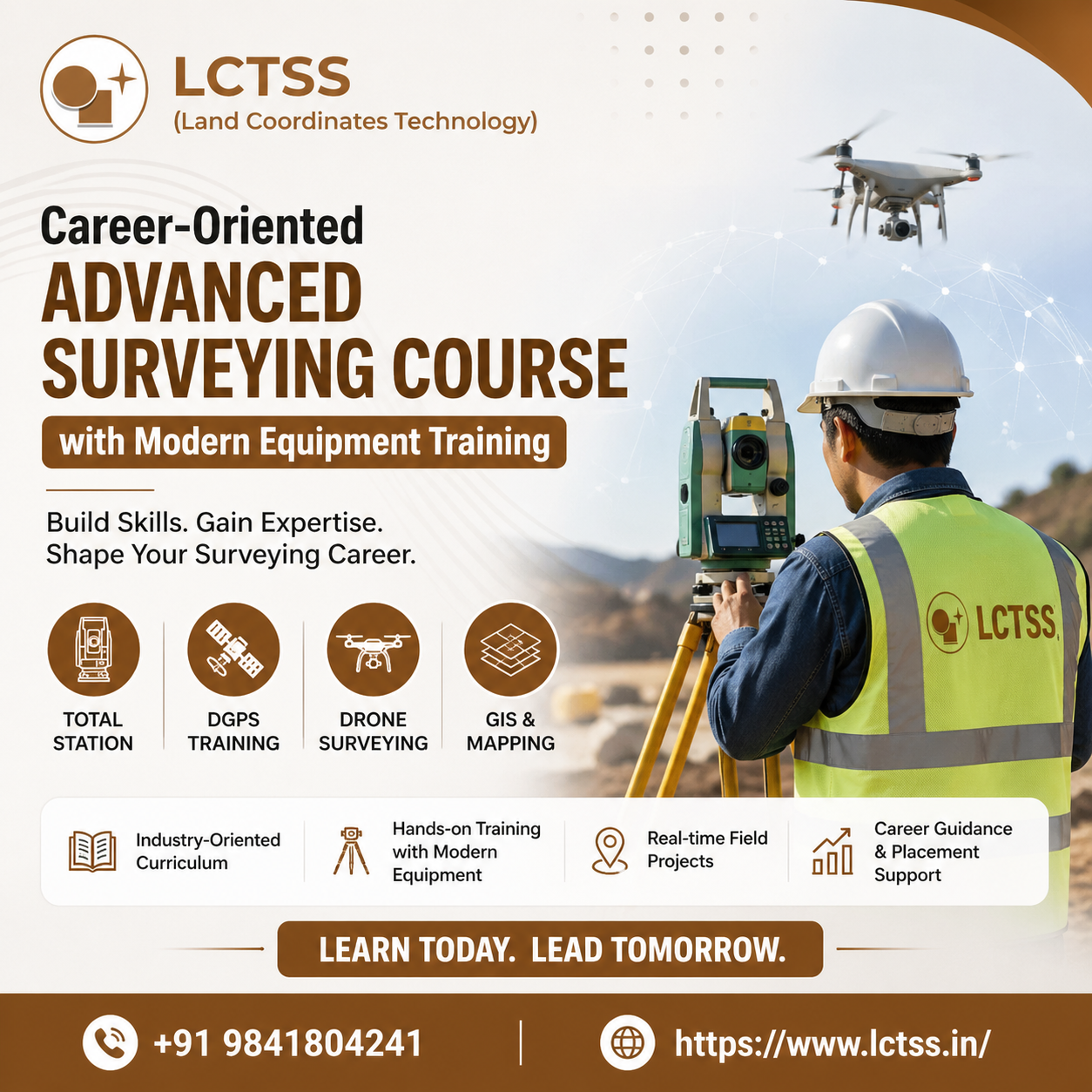 Career-Oriented Advanced Surveying Course with Modern Equipment Training