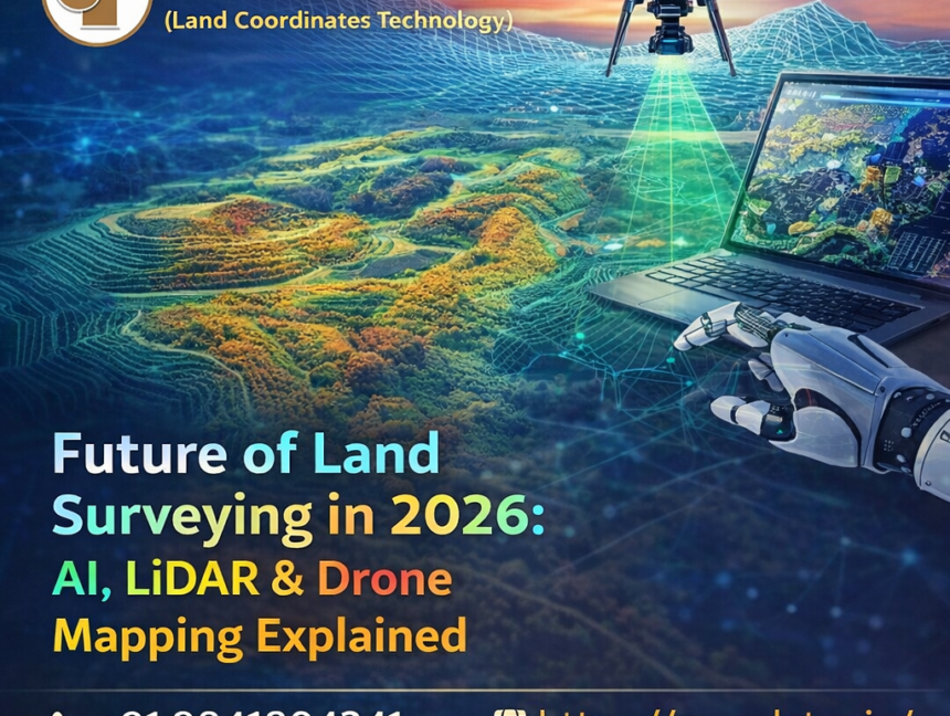 Future of Land Surveying in 2026: AI, LiDAR & Drone Mapping Explained