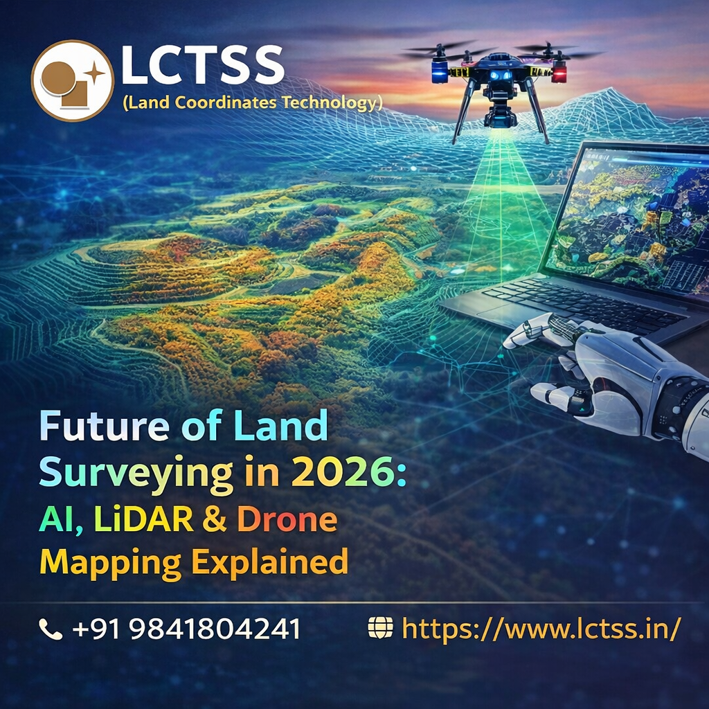 Future of Land Surveying in 2026: AI, LiDAR & Drone Mapping Explained