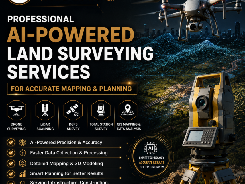AI-Powered Land Surveying Services for Accurate Mapping & Planning