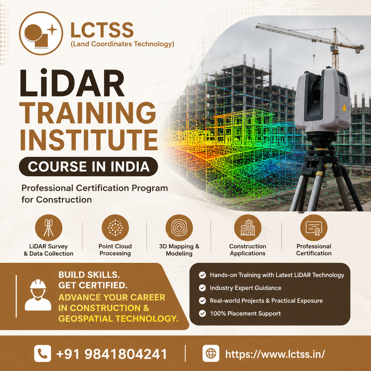 LiDAR Training Institute Course in India – Professional Certification Program