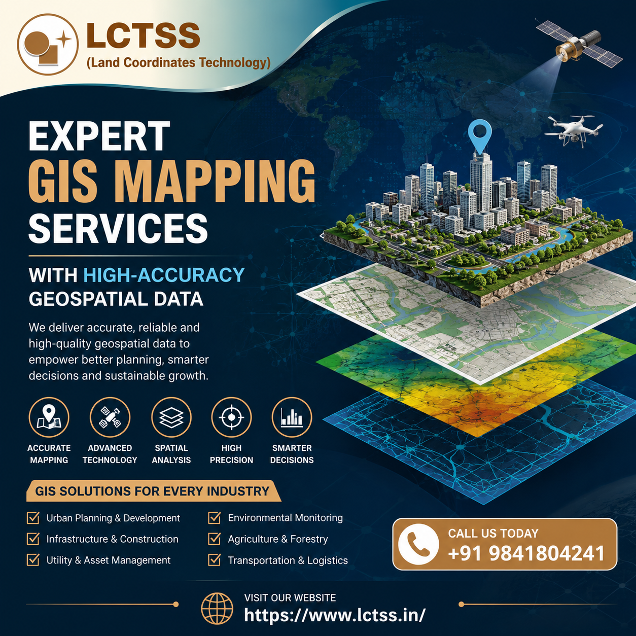 Expert GIS Mapping Services with High-Accuracy Geospatial Data