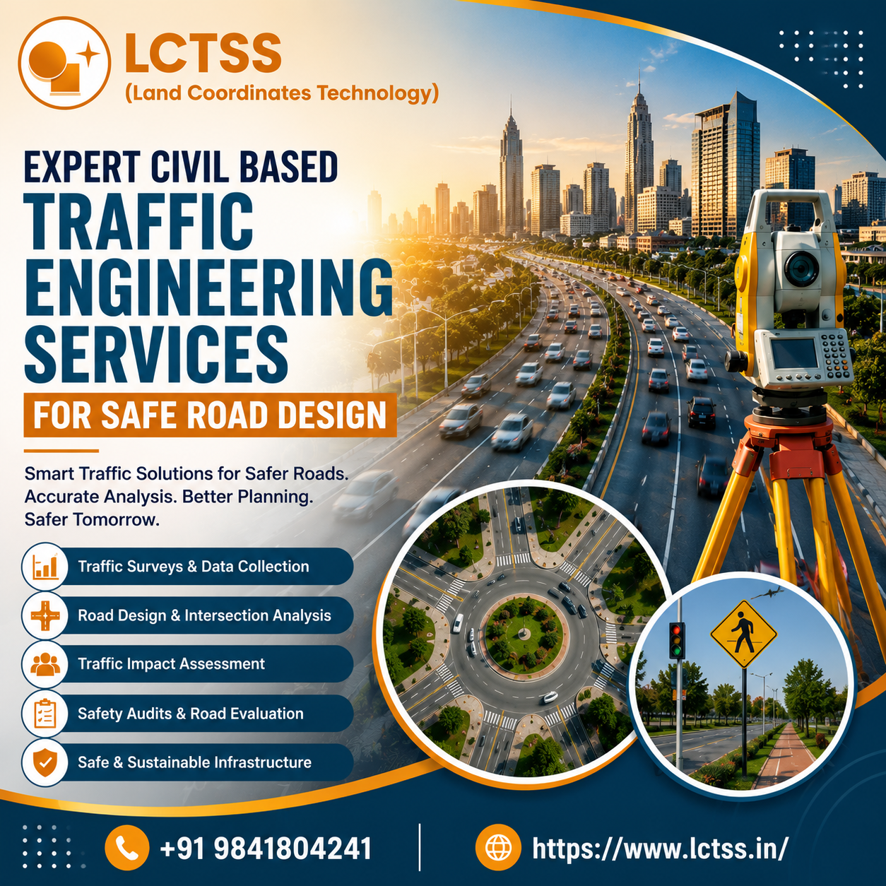 Expert Civil Based Traffic Engineering Services for Safe Road Design