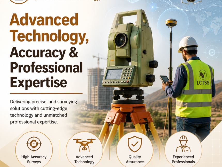 Trusted Land Surveyors for Residential, Commercial & Industrial Projects