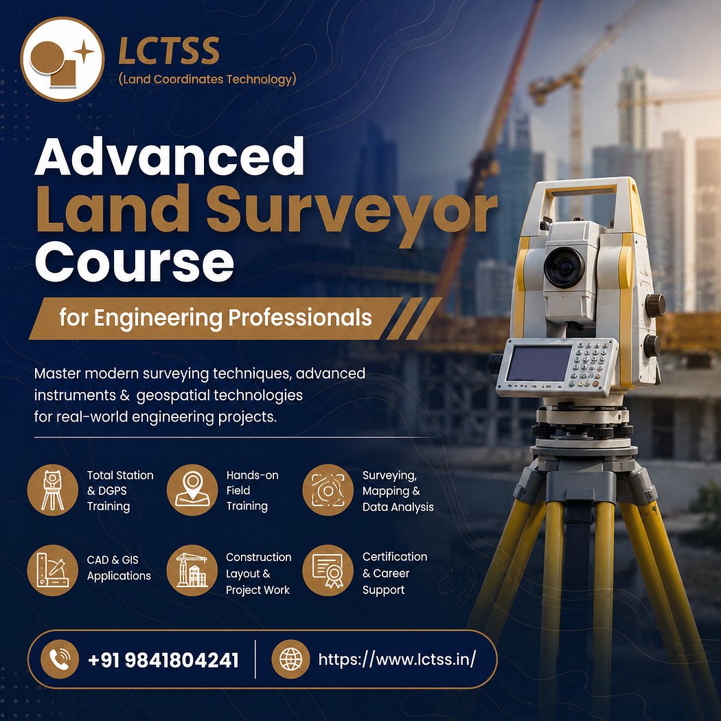 Advanced Land Surveyor Course for Engineering Professionals