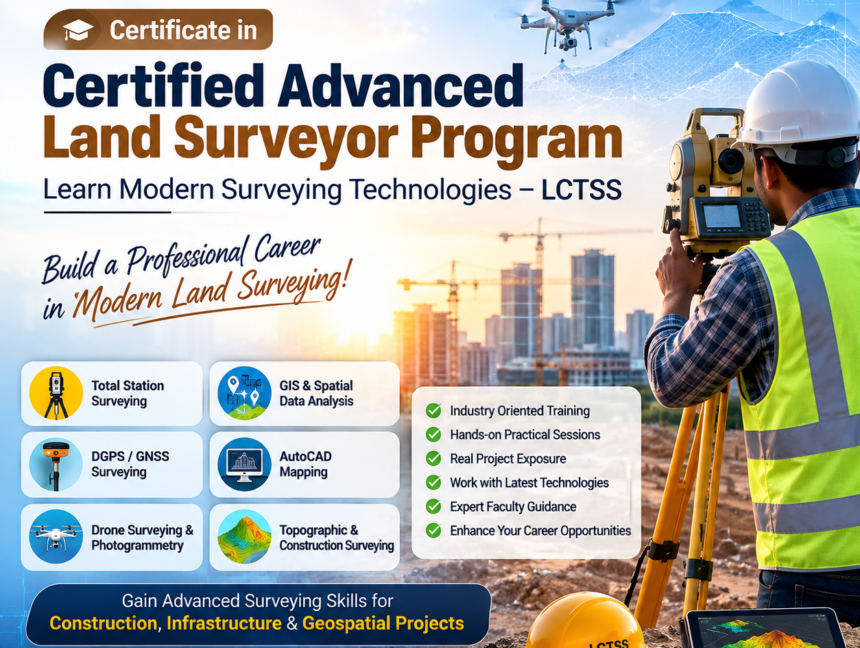 Certified Advanced Land Surveyor Program – Learn Modern Surveying Technologies