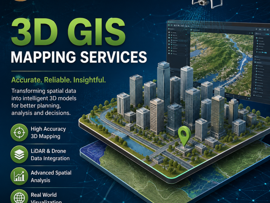 3D GIS Mapping Services – Advanced Geospatial Solutions for Accurate Mapping