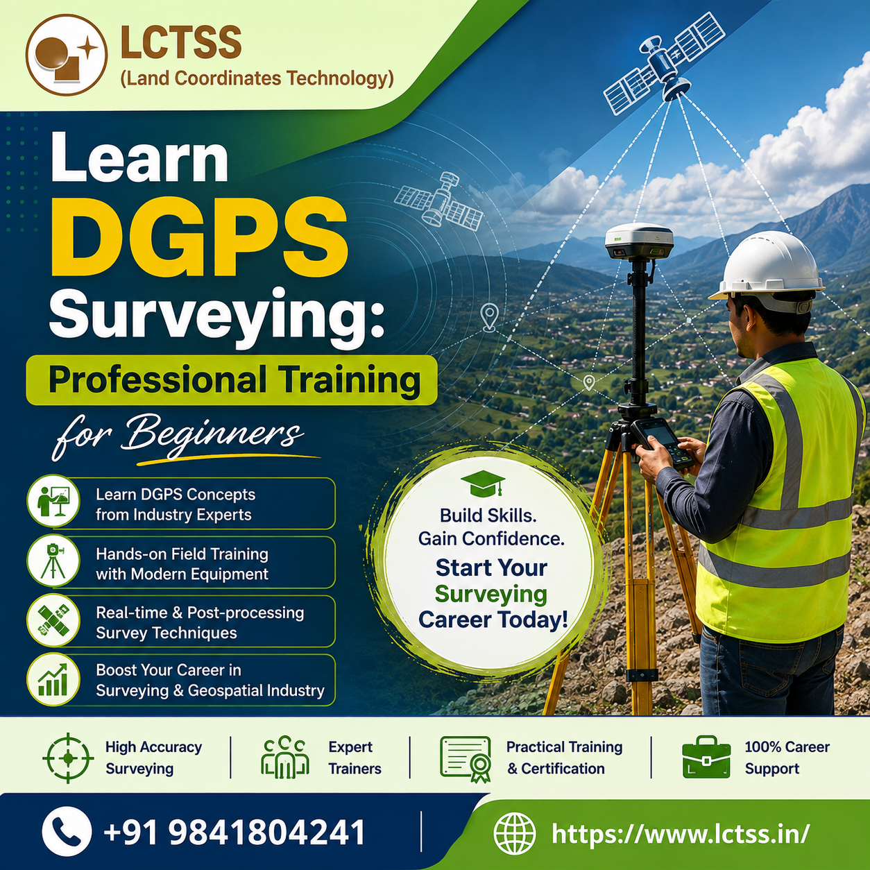 Learn DGPS Surveying: Professional Training for Beginners
