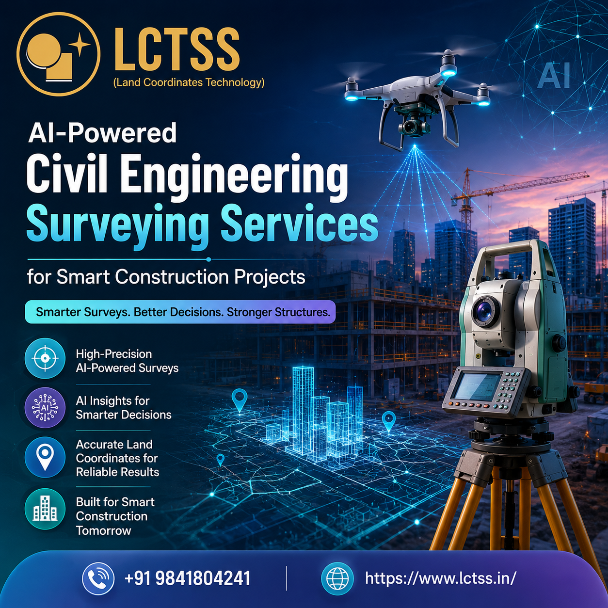 AI-Powered Civil Engineering Surveying Services for Smart Construction